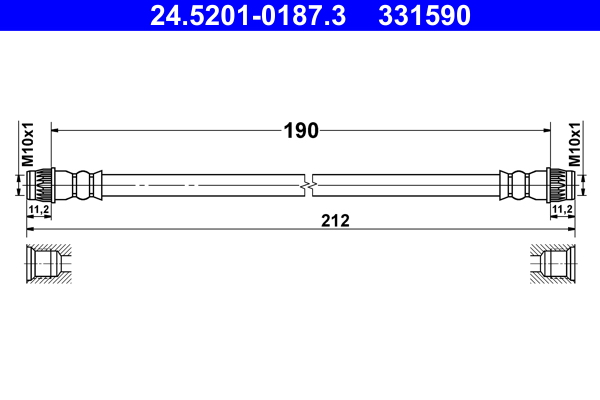 Remslang ATE 24.5201-0187.3