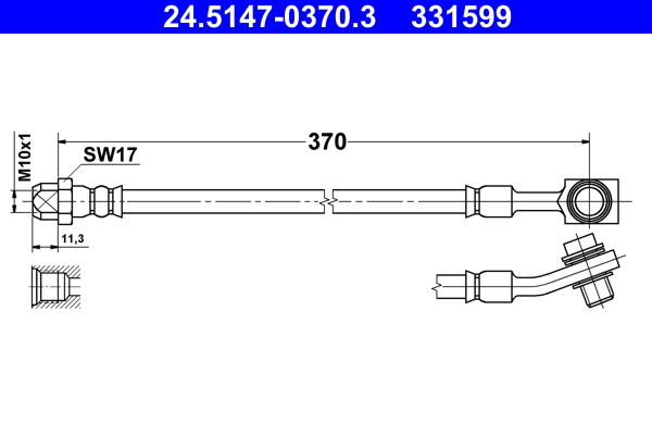 Remslang ATE 24.5147-0370.3