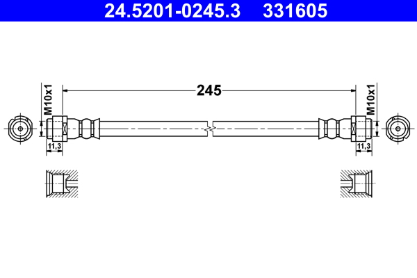 Remslang ATE 24.5201-0245.3