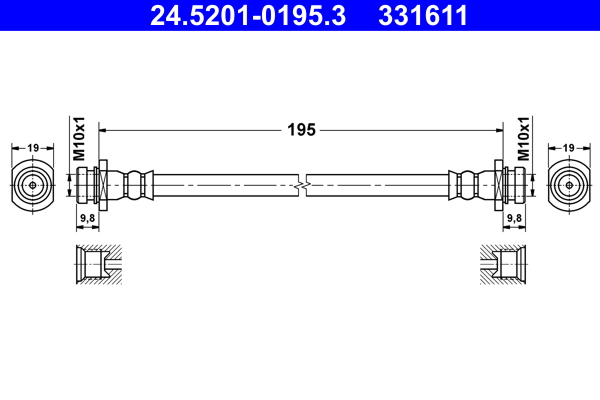 Remslang ATE 24.5201-0195.3