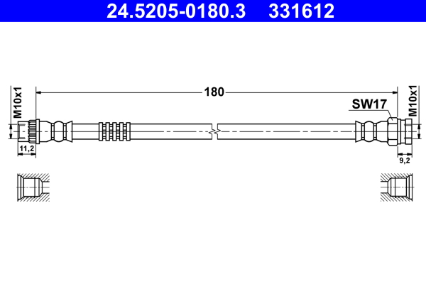 Remslang ATE 24.5205-0180.3