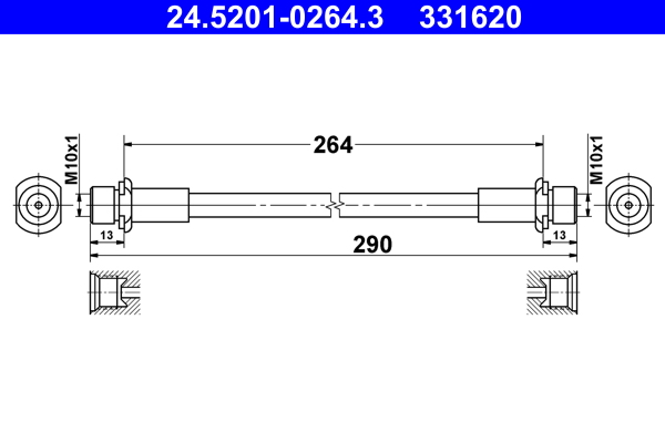 Remslang ATE 24.5201-0264.3