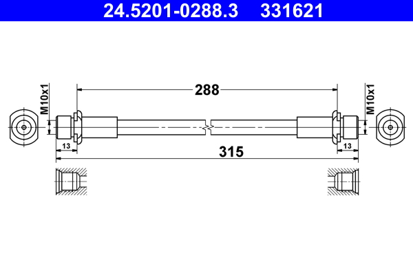 Remslang ATE 24.5201-0288.3