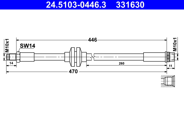 Remslang ATE 24.5103-0446.3