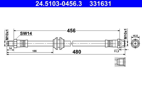 Remslang ATE 24.5103-0456.3