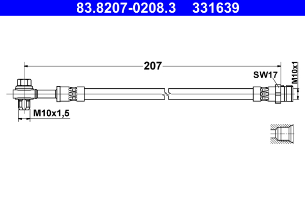 Remslang ATE 83.8207-0208.3