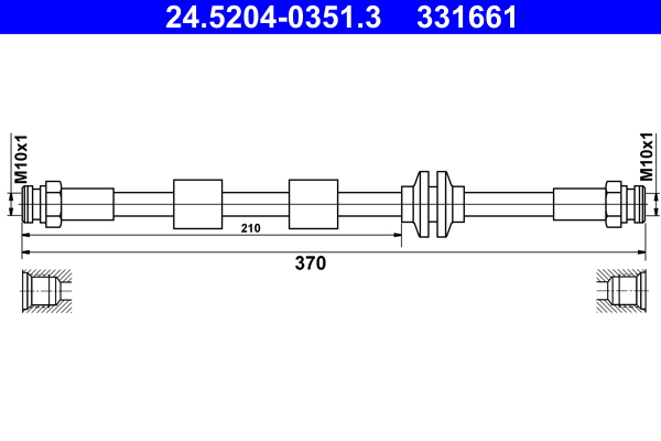 Remslang ATE 24.5204-0351.3