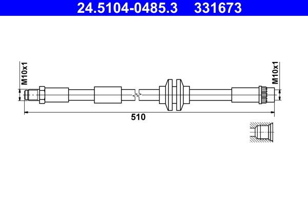 Remslang ATE 24.5104-0485.3