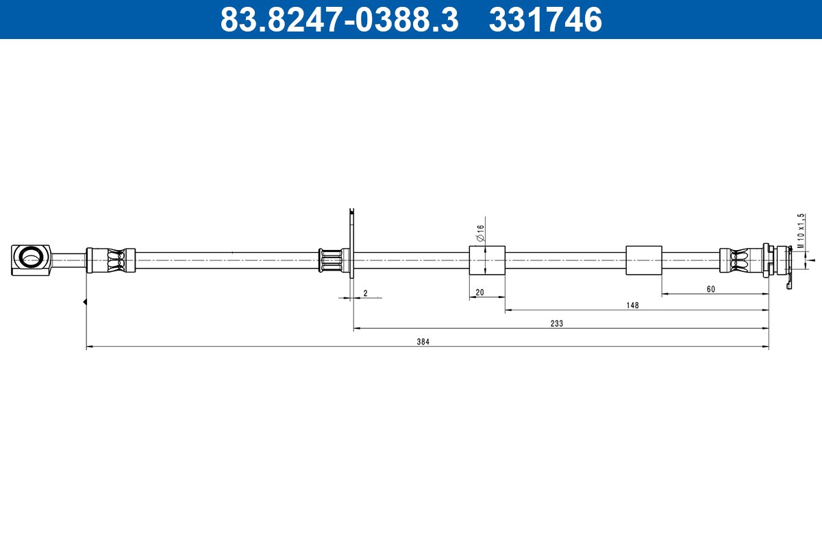 Remslang ATE 83.8247-0388.3
