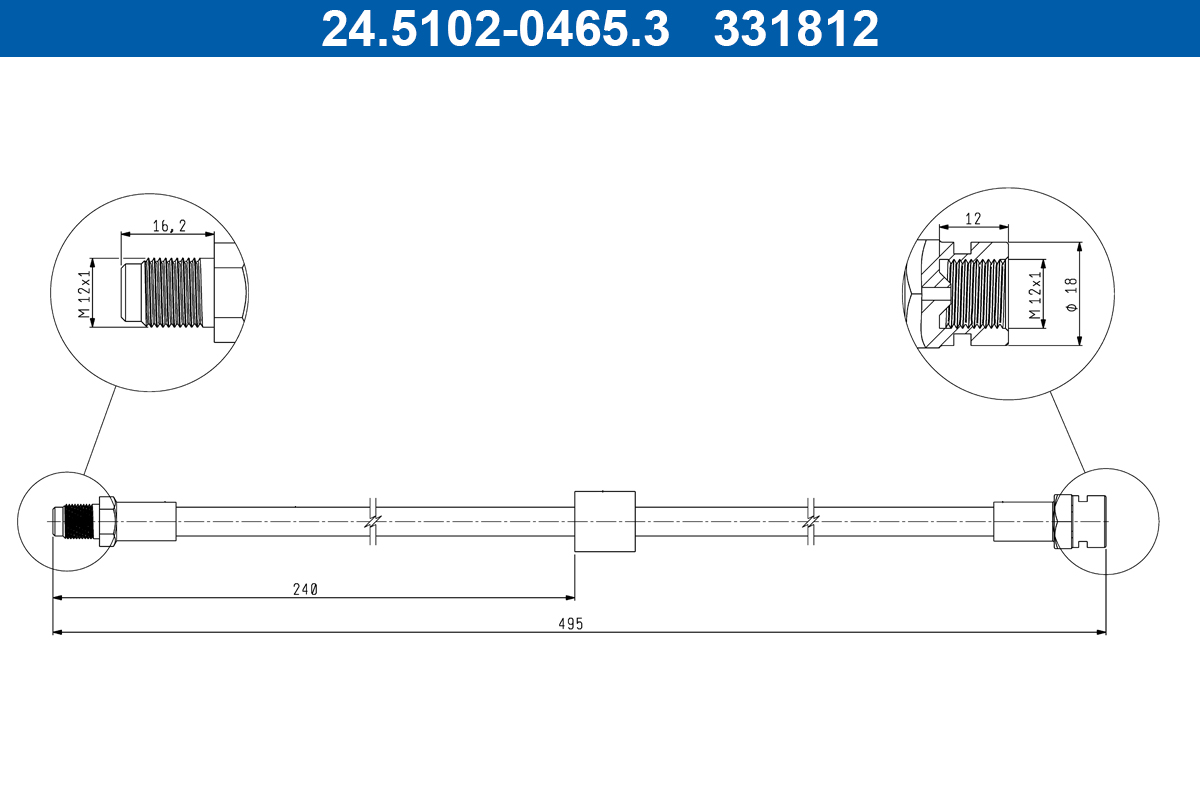 Remslang ATE 24.5102-0465.3