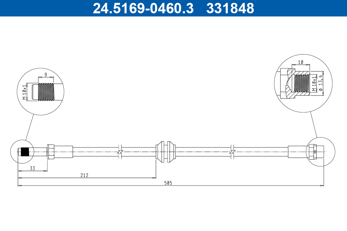 Remslang ATE 24.5169-0460.3