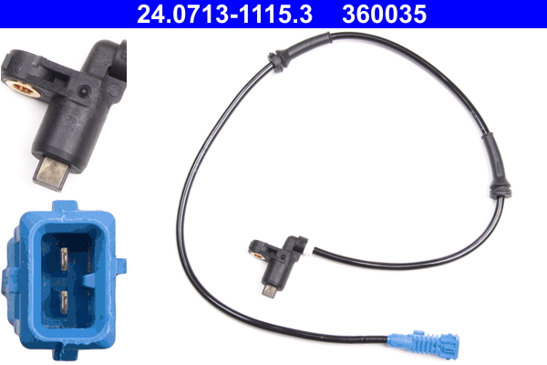 ABS sensor ATE 24.0713-1115.3