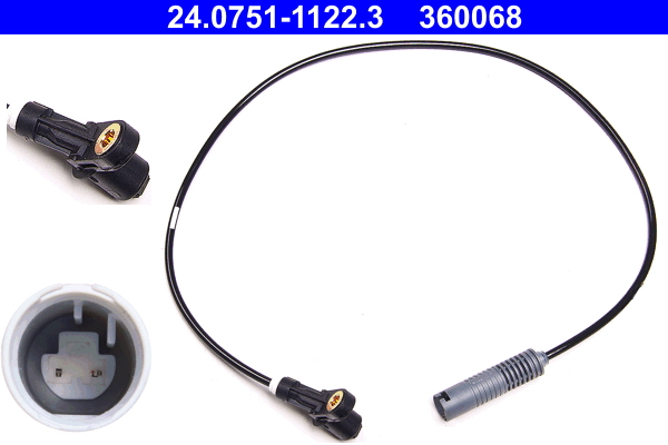 ABS sensor ATE 24.0751-1122.3