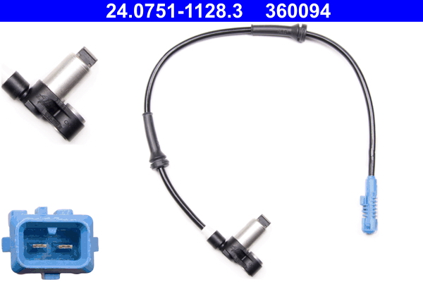 ABS sensor ATE 24.0751-1128.3