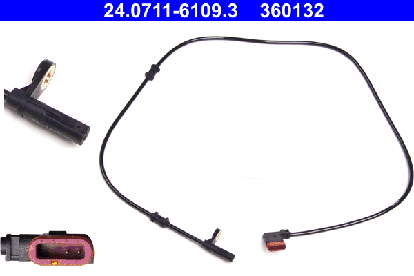 ABS sensor ATE 24.0711-6109.3