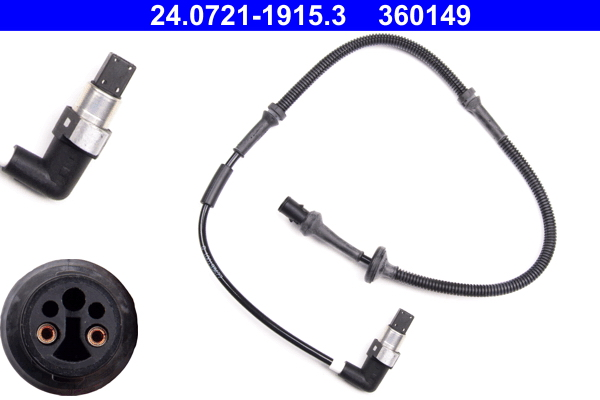 ABS sensor ATE 24.0721-1915.3