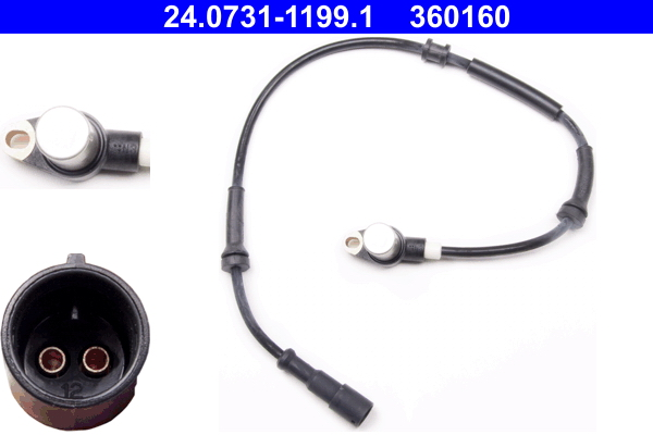 ABS sensor ATE 24.0731-1199.1