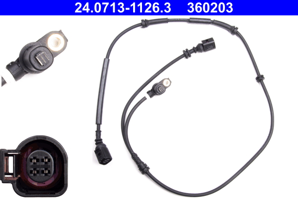 ABS sensor ATE 24.0713-1126.3