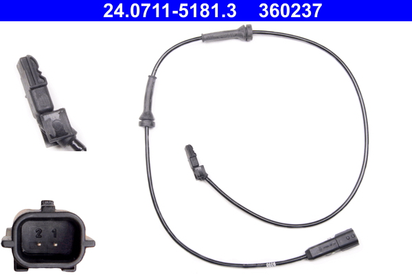 ABS sensor ATE 24.0711-5181.3