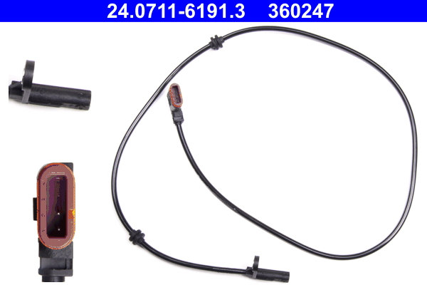 ABS sensor ATE 24.0711-6191.3