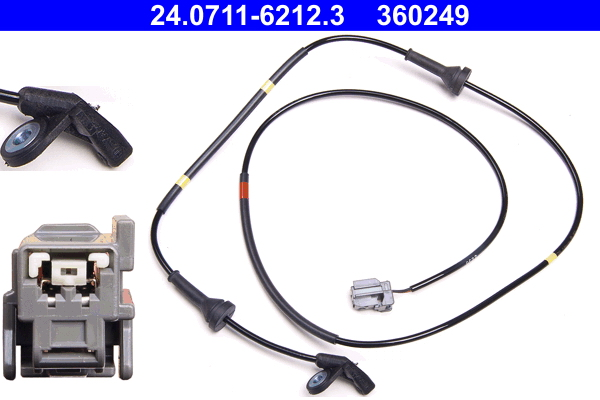 ABS sensor ATE 24.0711-6212.3