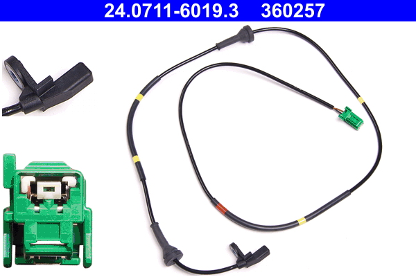 ABS sensor ATE 24.0711-6019.3