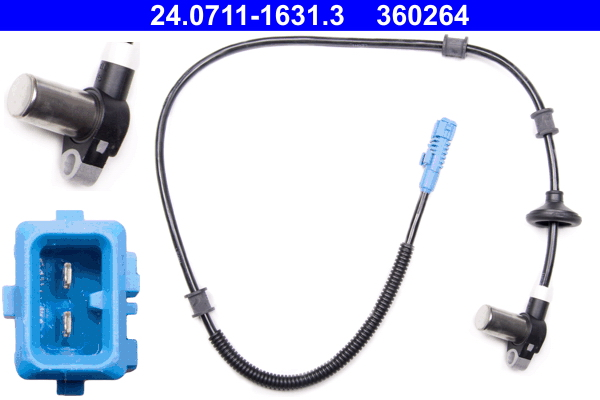 ABS sensor ATE 24.0711-1631.3