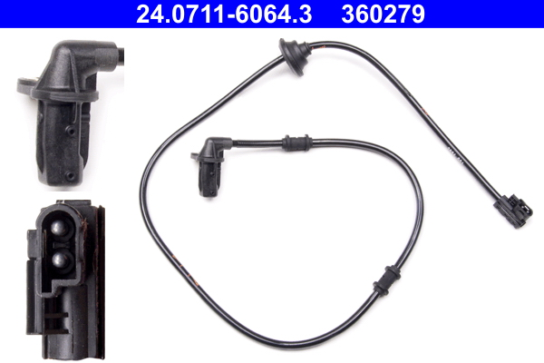 ABS sensor ATE 24.0711-6064.3