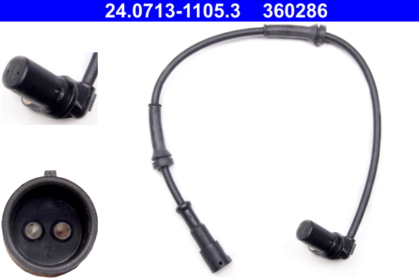 ABS sensor ATE 24.0713-1105.3