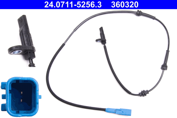 ABS sensor ATE 24.0711-5256.3