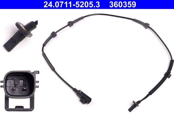 ABS sensor ATE 24.0711-5205.3