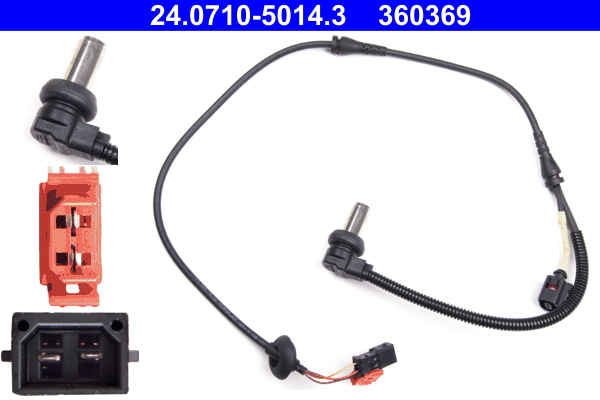 ABS sensor ATE 24.0710-5014.3