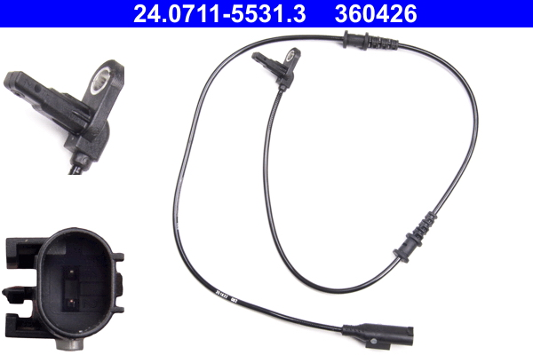 ABS sensor ATE 24.0711-5531.3