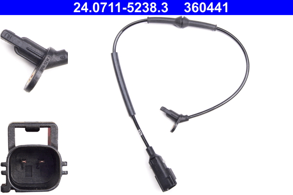 ABS sensor ATE 24.0711-5238.3