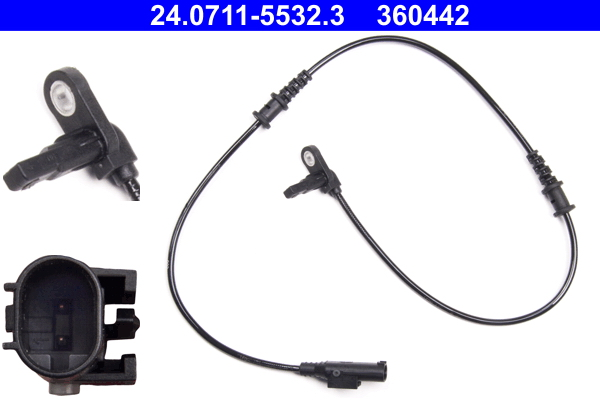 ABS sensor ATE 24.0711-5532.3