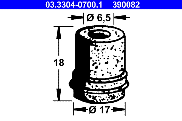 Remvloeistofreservoir ATE 03.3304-0700.1