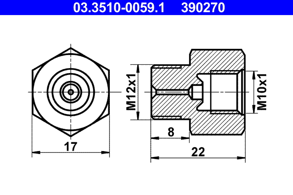 Remleiding ATE 03.3510-0059.1