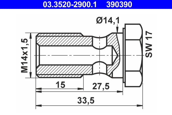 Holle bout ATE 03.3520-2900.1
