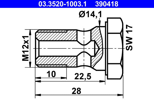 Holle bout ATE 03.3520-1003.1