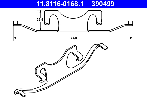 Remklauw revisie ATE 11.8116-0168.1