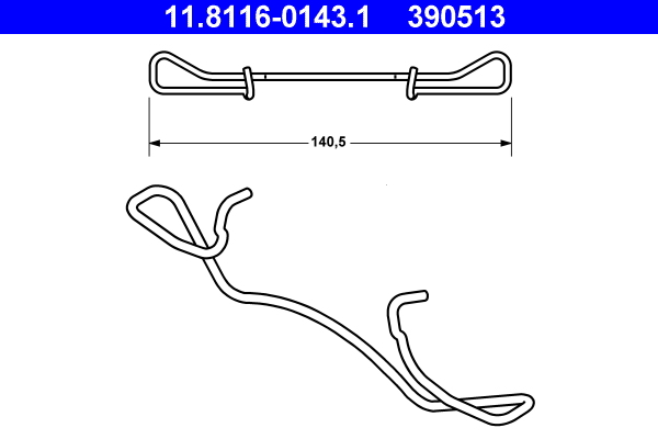 Remklauw revisie ATE 11.8116-0143.1