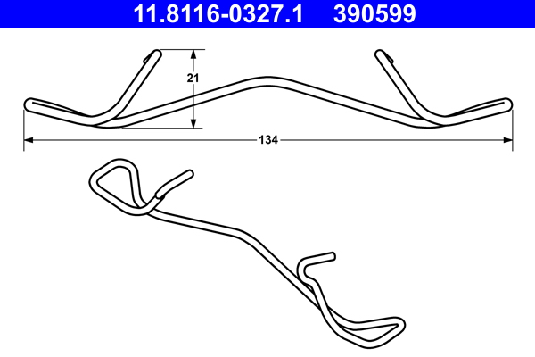 Remklauw revisie ATE 11.8116-0327.1