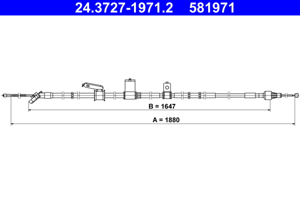 Handremkabel ATE 24.3727-1971.2