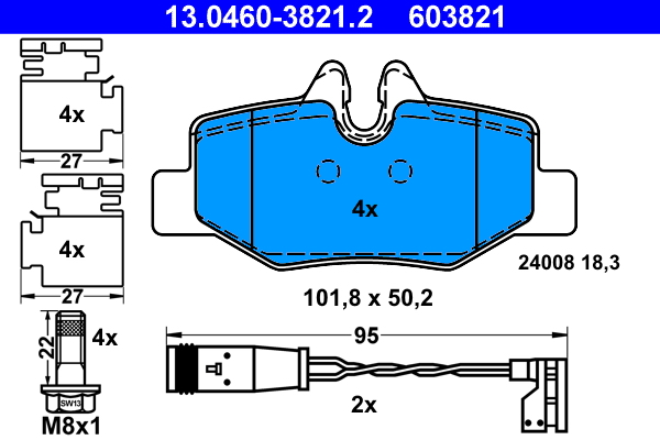 Remblokset ATE 13.0460-3821.2