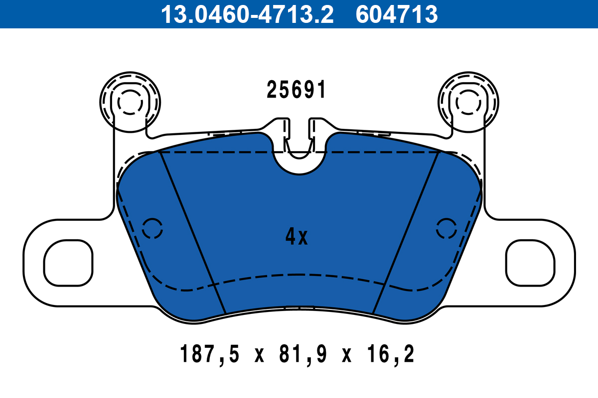 Remblokset ATE 13.0460-4713.2