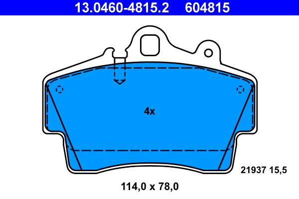 Remblokset ATE 13.0460-4815.2