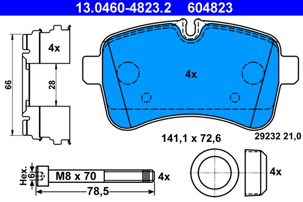 Remblokset ATE 13.0460-4823.2