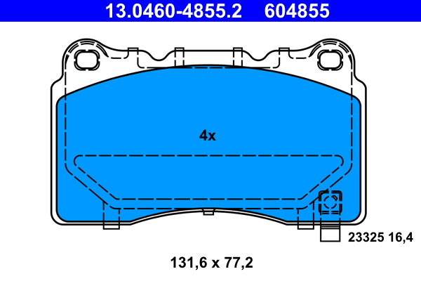 Remblokset ATE 13.0460-4855.2