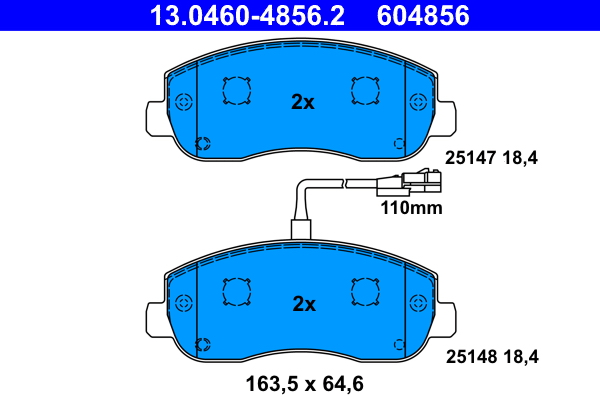 Remblokset ATE 13.0460-4856.2