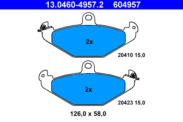 Remblokset ATE 13.0460-4957.2